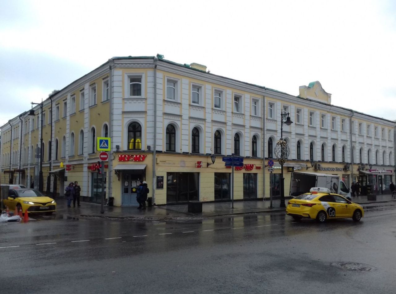 фасад дома, здание по адресу г Москва, ул Мясницкая, д 14/2 стр 1